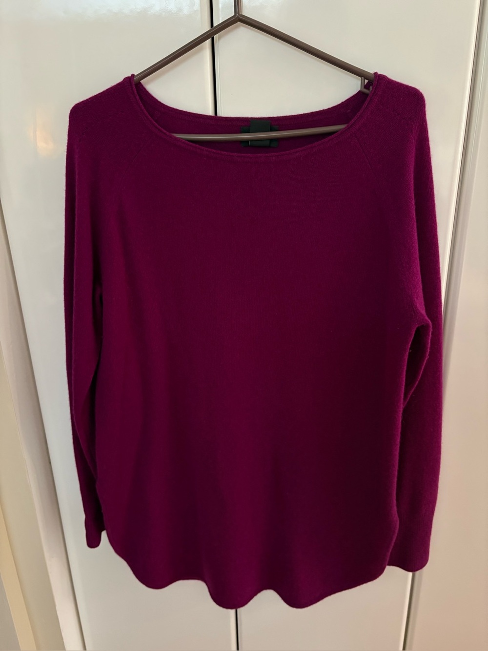 Cashmere blend tunic sweater